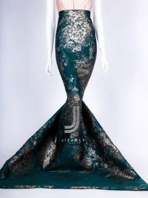 Zari Midnight Green