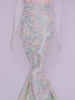 Khamsiah cream pastel soft yellow