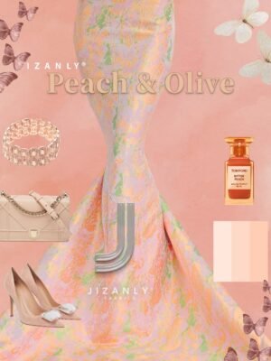 PEACHY PASTEL OLIVE