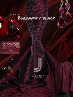 AMAZING BURGANDY BLACK