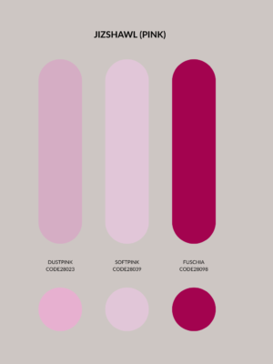 JIZSHAWL - SHADE OF PINK