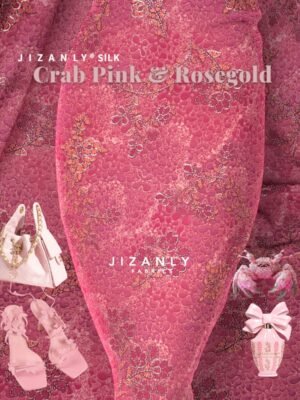 CASHMERE SILK CRABPINK & rosegold II