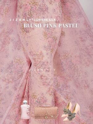 LUMIERE SILK LAMER (PEACH pastel)