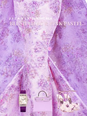 LUMIERE SILK LAMER (BLUSH PINK LILAC)