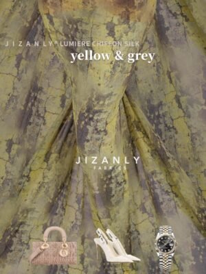 LUMIERE SILK YELLOW GREY