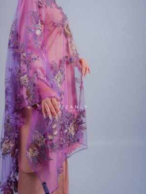 SELENDANG SISI (LAVENDER PURPLE)