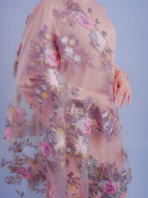 SELENDANG SISI (DUSTPINK PURPLE PASTEL)
