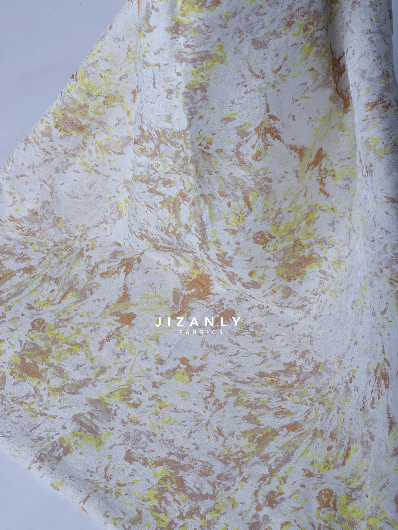 BROCADE YELLOW & CHAMPANGE - Image 4
