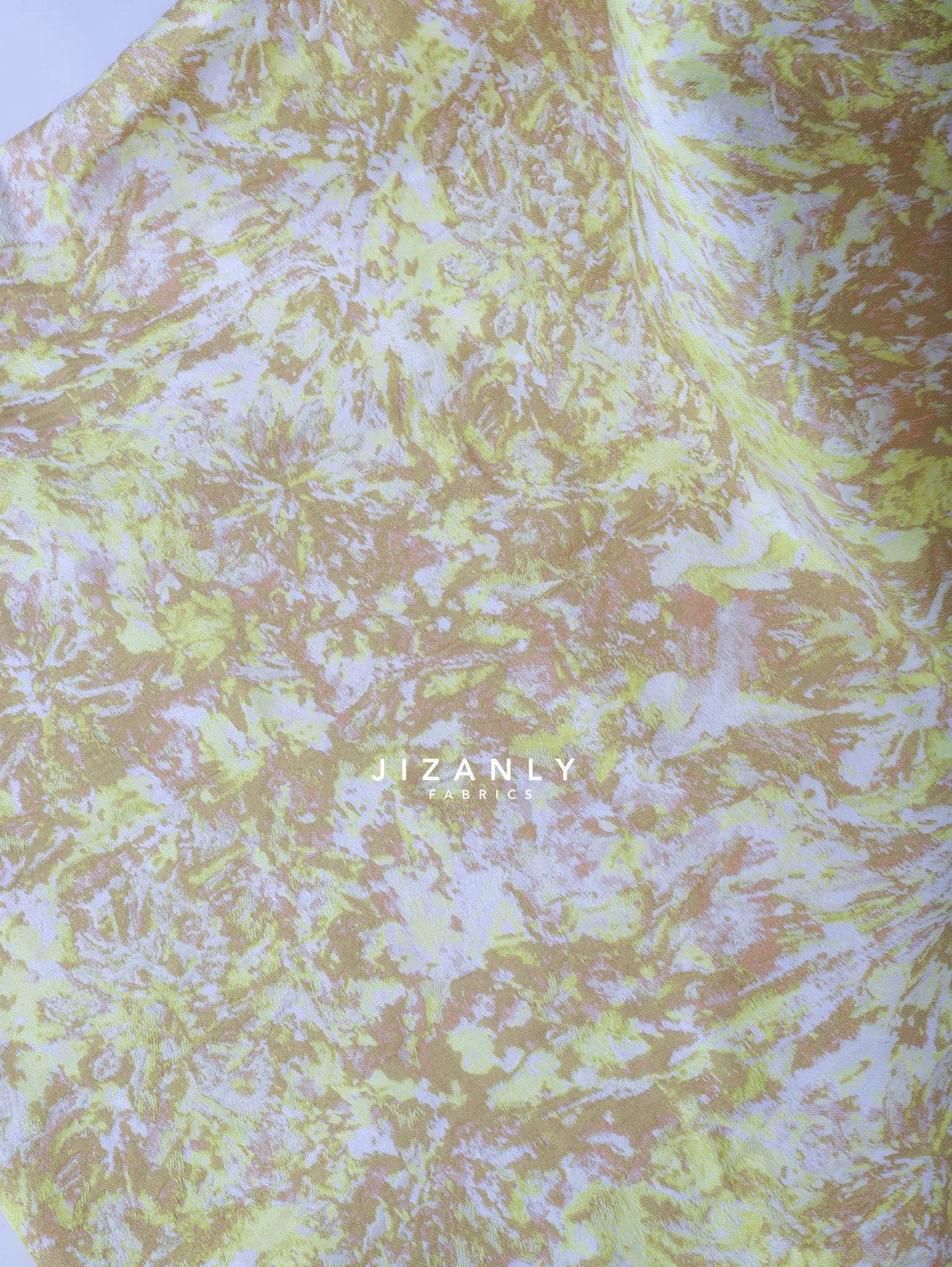BROCADE YELLOW & CHAMPANGE - Image 7